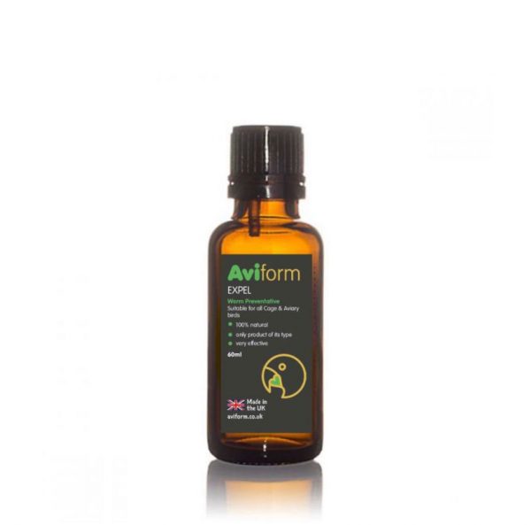 Expel Worm Supplement For Cage & Aviary Birds 
60ML