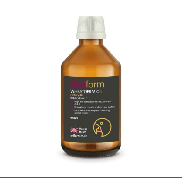 Wheatgerm oil vitamin E supplement for cage & Aviary birds 
250ML
