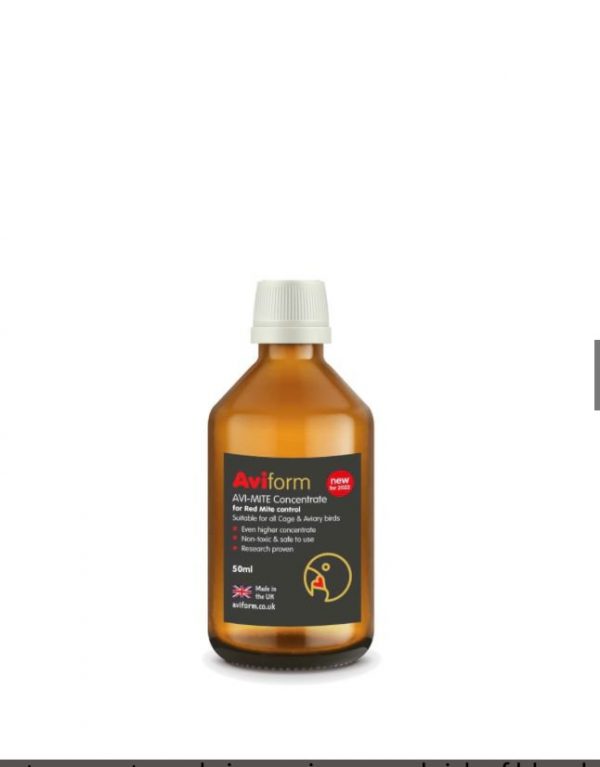 AVI-MITE Cage and Aviary Bird Red Mite Supplement 50ML