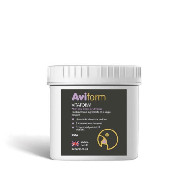 Vitaform All In One Cage & Aviary Bird Conditioner

250g