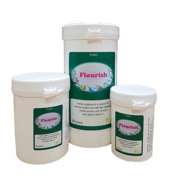 Flourish - Immune Support Supplement For Birds 

40G