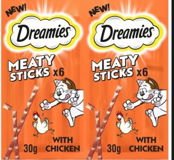 Dreamies Meaty Sticks (6 pack)