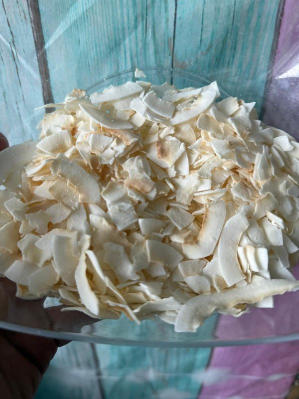 Toasted coconut chips
250g