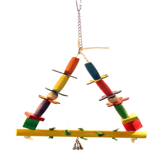 Natural triangle toy