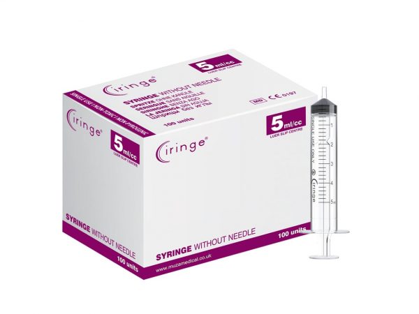 Ciringe disposable syringes 5ml x 100